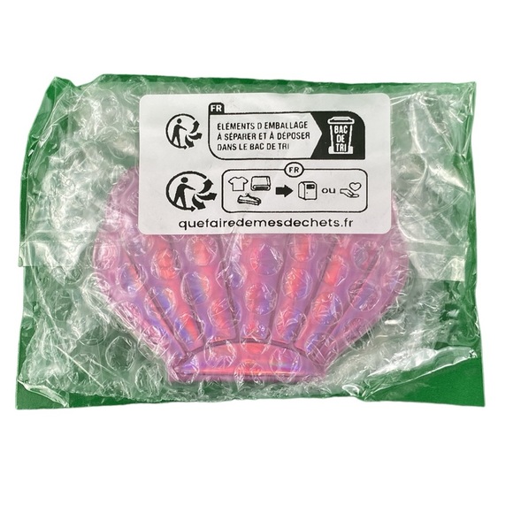 Hot Pink Holographic Sea Shell Compact Mirror - Picture 11 of 16